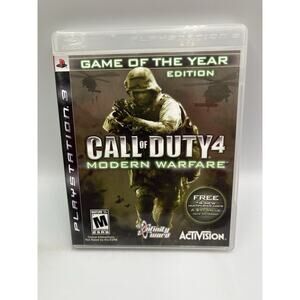 Call of Duty 4: Modern Warfare (Sony PlayStation 3 2007) PS3 Complete and Tested